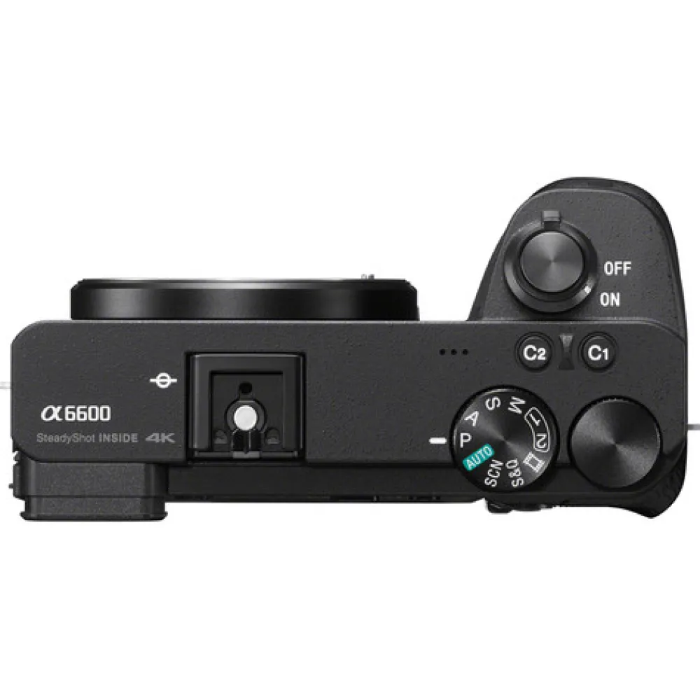 Sony Interchangeable Lens Cameras | Mirrorless Cameras Only | Alpha a6600 Body Open Box