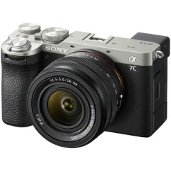 Sony Interchangeable Lens Cameras | Mirrorless Cameras Only | Alpha a7Cii Camera with 28-60 lens (Silver)