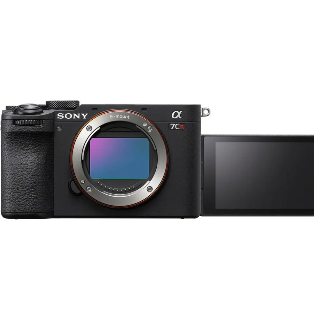 Sony Interchangeable Lens Cameras | Mirrorless Cameras Only | Alpha a7CR Camera Body (Black)