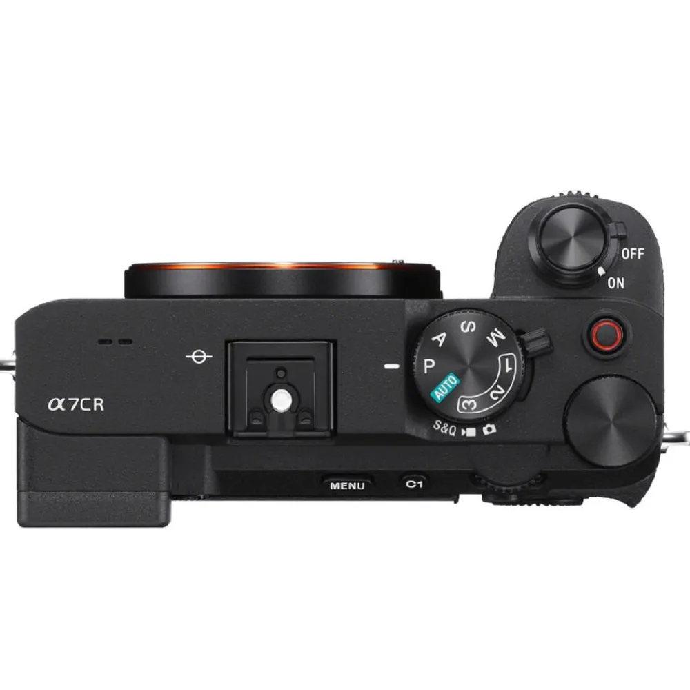 Sony Interchangeable Lens Cameras | Mirrorless Cameras Only | Alpha a7CR Camera Body (Black)
