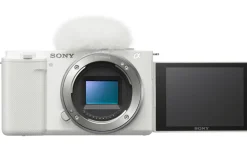 Sony Mirrorless Cameras Only | Video Cameras | Alpha ZV-E10 Camera Body White BONUS 128GB Card