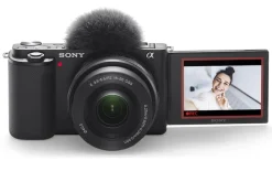 Sony Mirrorless Cameras Only | Video Cameras | Alpha ZV-E10 Camera 16-50mm Lens Black BONUS CARD