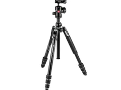 Manfrotto Tripods / Heads | Clearance | BeFree Aluminum 4-section Tripod and Ball Head #