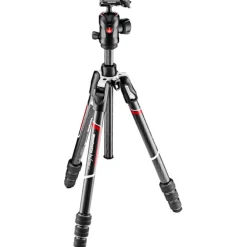 Manfrotto Tripods / Heads | Befree GT Travel Carbon Fiber Tripod with 496 Ball Head (Black)
