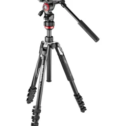 Manfrotto Tripods / Heads | Befree Live Aluminum Lever-Lock Tripod with MVH400AH Head