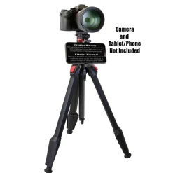 Optex Tripods / Heads | Black Aluminum 5 Section Teleprompter Tripod