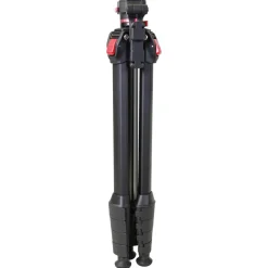 Optex Tripods / Heads | Black Aluminum 5 Section Teleprompter Tripod