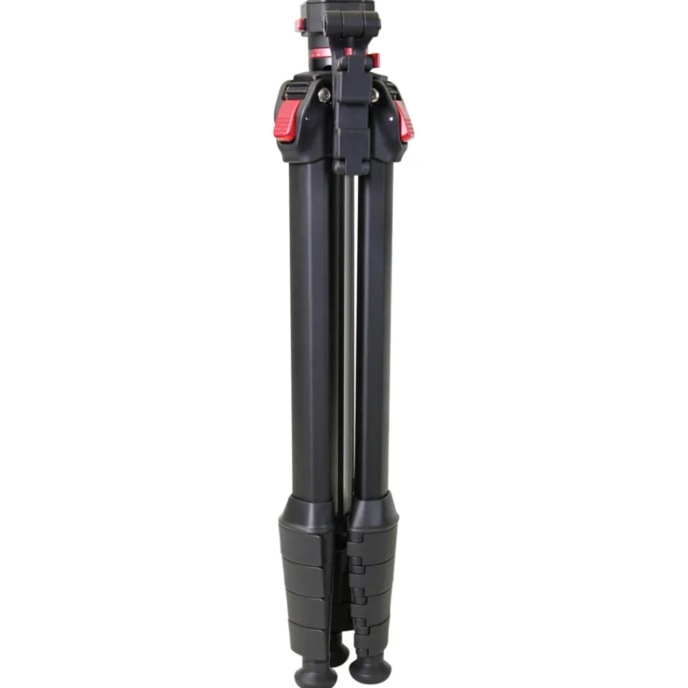 Optex Tripods / Heads | Black Aluminum 5 Section Teleprompter Tripod