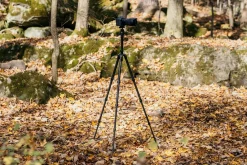Optex Tripods / Heads | Black 4-Section Pro Carbon Fibre Travel Tripod