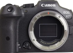 Canon Interchangeable Lens Cameras | Mirrorless Cameras Only | EOS R7 Camera Body + 128GB 1667x Lexar Pro Card