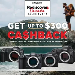 Canon Mirrorless Cameras Only | EOS R8 Mirrorless Camera Body + Battery Pack LPE17 + 128GB 1667X