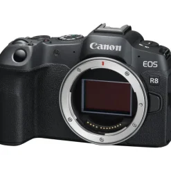 Canon Mirrorless Cameras Only | EOS R8 Mirrorless Camera Body + Battery Pack LPE17 + 128GB 1667X