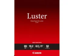Canon Paper: Photo Quality Sheets | Paper: Specialty | Photo Paper Pro Luster 8.5x11 (50) LU-101