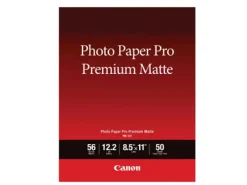 Canon Paper: Photo Quality Sheets | Paper: Specialty | 8.5x11 Matte Finish 50 Sheets PM-101