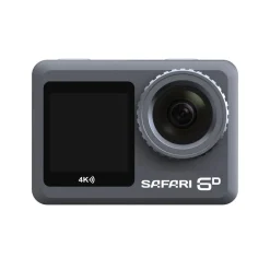 Safari Video Cameras | Action Cameras | 6D Dual Screen Real 4K Action Camera Kit