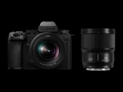 Panasonic Interchangeable Lens Cameras | Mirrorless Cameras Only | DC-S5IIx  Dual Lens Kit  SS50 and SR2060