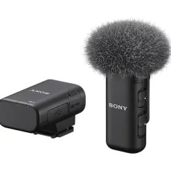 Sony Video Accessories | Microphones / Headphones / Speakers | ECM-W3S Single Channel Wireless Microphone System