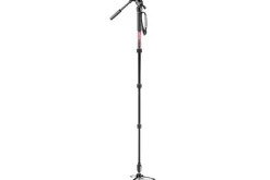 Manfrotto Monopods / Extension Arms | Element MII Video Monopod with Live Fluid Head