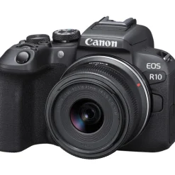 Canon Interchangeable Lens Cameras | Mirrorless Cameras Only | EOS R10 Mirrorless Camera with RF-S 18-45mm STM