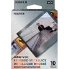 Fujifilm Film And Instant Cameras | Film And Instant Media | INSTAX WIDE Brushed Metallics Instant Film (10 exposures)