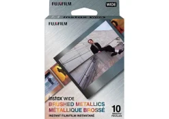 Fujifilm Film And Instant Cameras | Film And Instant Media | INSTAX WIDE Brushed Metallics Instant Film (10 exposures)