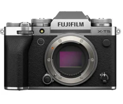 Fujifilm Interchangeable Lens Cameras | Mirrorless Cameras Only | X-T5 Bundle Silver Body + XF 35mm f2 + Lexar 128GB 1667x SD Card