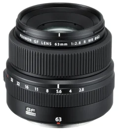 Fujifilm Normal Lens, Adapters & Converters | Mirrorless Lenses Only | FUJINON GF63mm F2.8 R WR