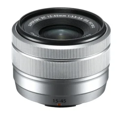 Fujifilm Wide Angle Zoom | Mirrorless Lenses Only | FUJINON XC15-45mm F3.5-5.6 OIS PZ Silver