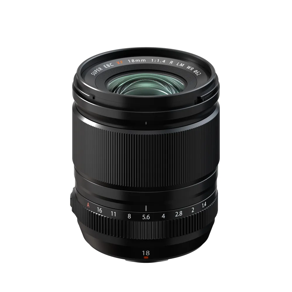 Fujifilm Wide Angle Prime | Mirrorless Lenses Only | FUJINON XF18mm F1.4 R LM WR Lens