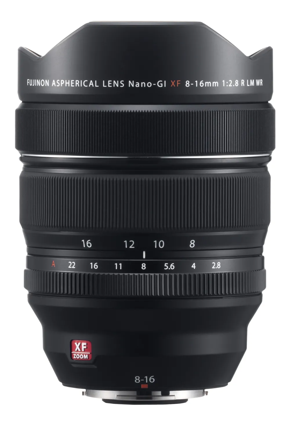 Fujifilm Wide Angle Zoom | Mirrorless Lenses Only | FUJINON XF8-16mm F2.8 R LM WR Lens