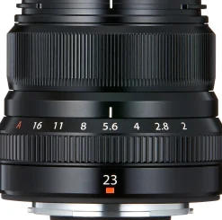 Fujifilm Wide Angle Prime | Mirrorless Lenses Only | FUJINON XF23mm F2 R WR Black