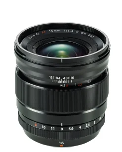 Fujifilm Wide Angle Prime | Mirrorless Lenses Only | FUJINON XF16mm F1.4 R WR Open Box