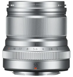 Fujifilm Telephoto Prime | Normal Lens, Adapters & Converters | FUJINON XF50mm F2 R WR Silver