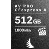 Angelbird Cfexpress Memory Cards | 512GB AV PRO CFexpress 4.0 Type A Memory Card