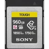 Sony Cfexpress Memory Cards | 960GB CFexpress Type B TOUGH Memory Card