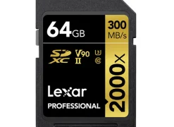 Lexar Sd Secure Digital | 64GB Professional 2000X SDXC UHS-II Gold Series