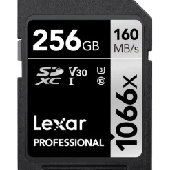 Lexar Sd Secure Digital | 256GB Professional 1066X Silver Series SDXC