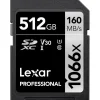 Lexar Sd Secure Digital | 512GB Professional 1066X Silver Series SDXC