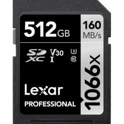 Lexar Sd Secure Digital | 512GB Professional 1066X Silver Series SDXC