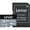 Lexar Sd Secure Digital | 64GB Professional 1066X Silver Series SDXC MICRO