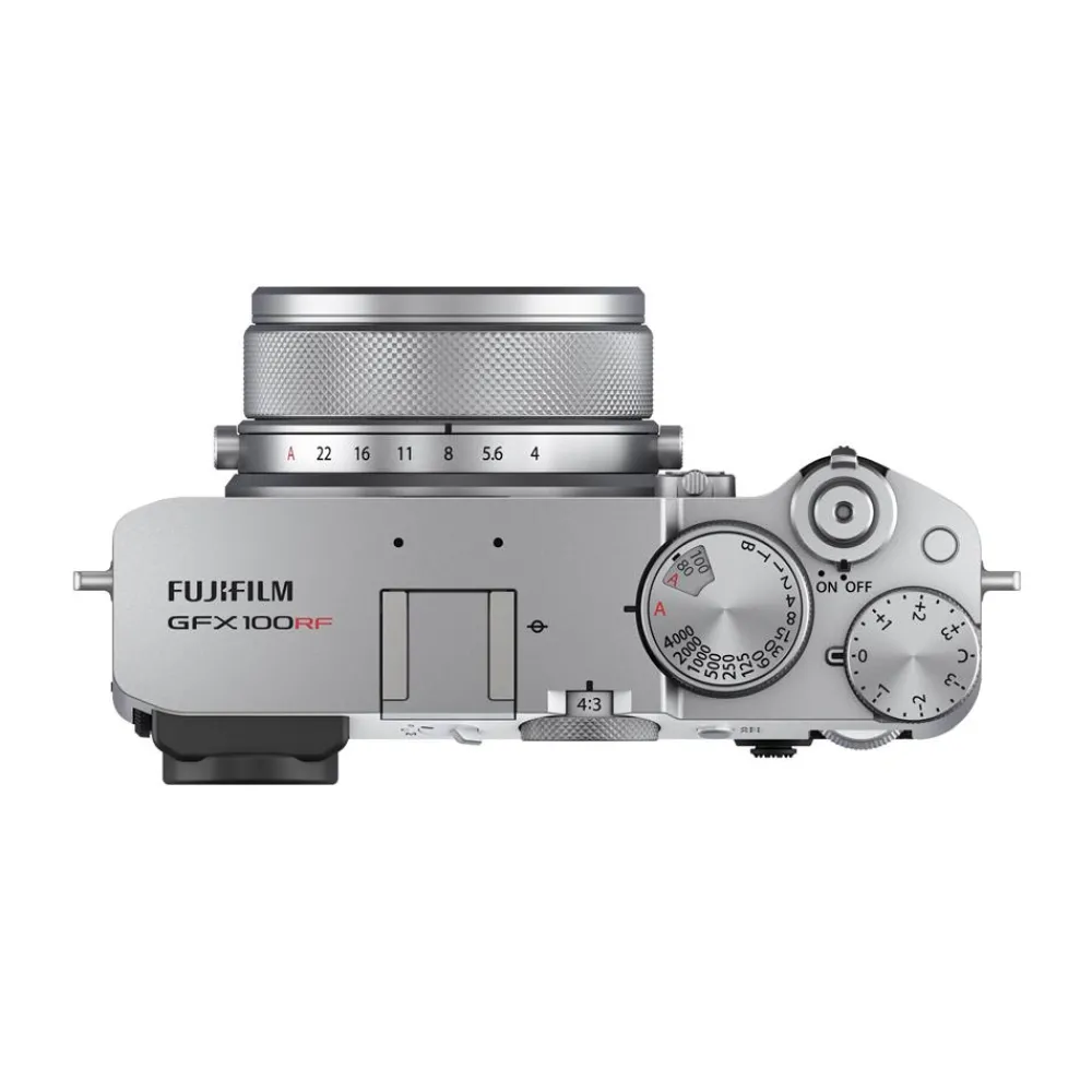 Fujifilm Mirrorless Cameras Only | Medium Format Cameras | GFX100RF Silver