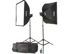 Godox Video Lighting | MS Series 300W X2 Studio Light Kit