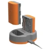 Hahnel Batteries / Chargers / Ac Adapters / Grips | HNL-1551 Extreme Power Kit for Canon LP-E6N Series