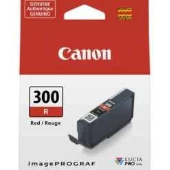 Canon Ink: Pro Printers | Ink Tank PFI-300 Red for PRO-300 Printer