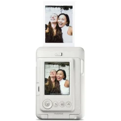 Fujifilm Film And Instant Cameras | Instax Mini LiPlay Camera & Printer White