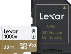 Lexar Sd Secure Digital | Professional 32GB 1000x MicroSDHC UHS-II Memory Card w Adapter
