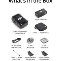 DJi Microphones / Headphones / Speakers | Mic 2 Compact Digital Wireless Microphone System