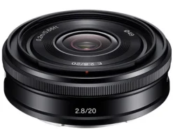 Sony Wide Angle Prime | Mirrorless Lenses Only | 20mm f2.8 Alpha E-mount Lens