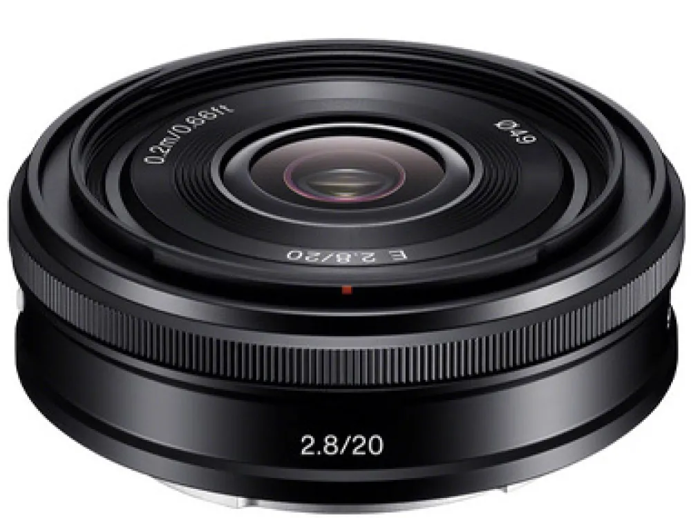 Sony Wide Angle Prime | Mirrorless Lenses Only | 20mm f2.8 Alpha E-mount Lens