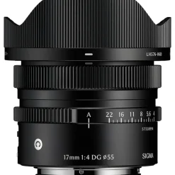 Sigma Wide Angle Prime | 17mm f/4 DG Contemporary Black Lens (Sony FSE)